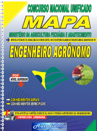 Apostila Digital Concurso pblico do MAPA 2023 Engenheiro Agrnomo