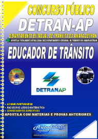 Apostila Impressa Concurso Detran - AP 2022 Educador de Trânsito