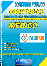 Apostila Impressa Concurso FAGIFOR - CE 2024 Médico