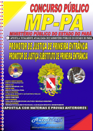 Apostila Impressa Concurso MP-PA 2022 Promotor de Justia de Primeira Entrncia e Promotor de Justia Substituto de Primeira Entrncia