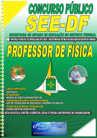 Apostila Impressa Concurso SEE-DF 2022 Professor de Fsica