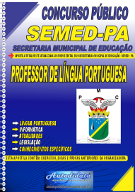 Apostila Impressa Concurso Prefeitura de Castanhal - PA SEMED - PA 2024 Professor de Lngua Portuguesa 