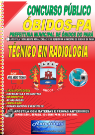 Apostila Digital Concurso Prefeitura de bidos - PA 2023 Tcnico em Radiologia