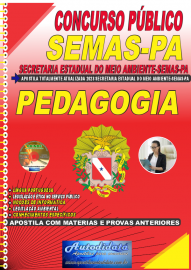 Apostila Impressa Concurso SEMAS-PA 2023 Pedagogia