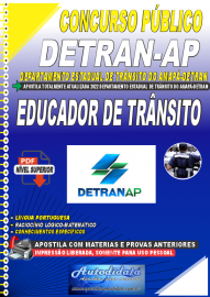 Apostila Digital Concurso Detran - AP 2022 Educador de Trnsito