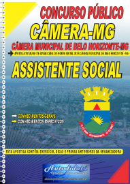 Apostila Impressa Concurso Câmera -MG 2024 Assistente Social