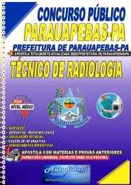 Apostila Digital Concurso Prefeitura de Parauapebas - PA 2022 Tcnico de Radiologia