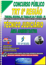 Apostila Digital Concurso TRT- PA 2022 Tcnico Judicirio - rea Administrativa