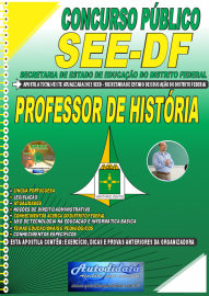 Apostila Impressa Concurso SEE-DF 2022 Professor de História