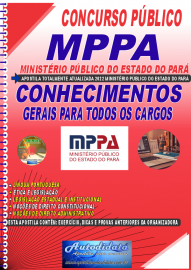 Apostila Digital Ministério Público do Pará - MPPA 2022 Conhecimentos para Todos os Cargos