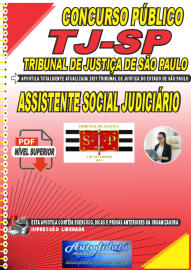 Apostila Digital Concurso Pblico TJ-Tribunal de Justia-SP 2021 Assistente Social Judicirio