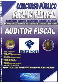 Apostila Impressa Concurso Receita Federal Brasil 2023 Auditor Fiscal