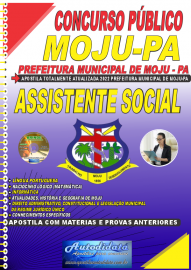 Apostila Impressa Concurso Prefeitura de Moju - PA 2022 Assistente Social