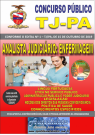 Apostila Impressa Concurso TJ-PA 2019 - ENFERMAGEM