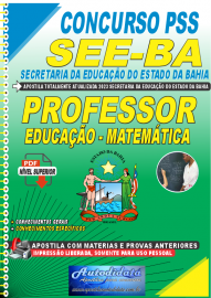 Apostila Digital Concurso SEE-BA 2023 Professor de Matemtica
