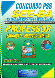 Apostila Impressa Concurso SEE-BA 2023 Professor de Educao Fsica