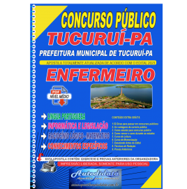 Apostila digital concurso da Prefeitura de Tucuru-PA 2023 - Enfermeiro