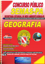 Apostila Digital Concurso SEMAS-PA 2023 Geografia