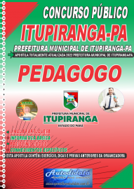 Apostila Impressa Prefeitura de Itupiranga - PA 2022 Pedagogo