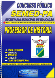 Apostila Impressa Concurso Prefeitura de Castanhal - PA SEMED - PA 2024 Professor de Histria
