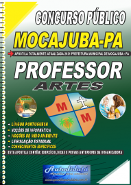 Apostila Impressa Concurso Prefeitura de Mocajuba - PA 2021 Professor de Artes