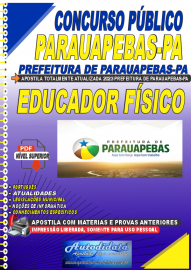 Apostila digital concurso da Prefeitura de Parauapebas 2023 - Educador Físico