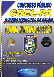 Apostila Impressa Concuso Pblico GBEL-PA 2022 Guarda Municipal de Belm