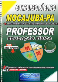 Apostila Digital Concurso Pblico Prefeitura de Mocajuba - PA 2021 Professor de Educao Fsica