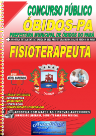 Apostila Digital Concurso Prefeitura de bidos - PA 2023 Fisioterapeuta