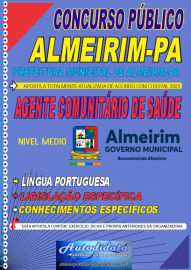 Apostila impressa concurso de Almeirim-PA 2023 -Agente Comunitrio de Sade