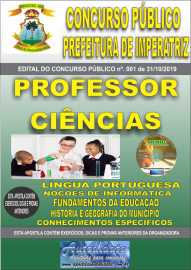 Apostila Impressa Concurso - Prefeitura Municipal de Imperatriz - MA 2019 - Professor Cincias