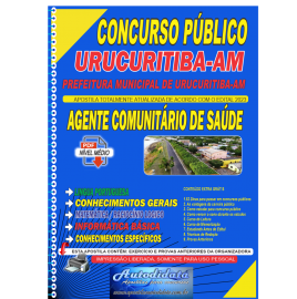 Apostila digital concurso da Prefeitura municipal de Urucurituba - AM 2024 - Agente Comunitrio de Sade