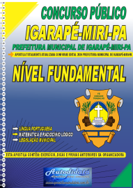 Apostila Impressa Concurso Igarap-Miri - PA 2024 Nvel Fundamental