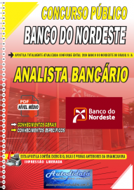 Apostila Digital Concurso Banco do Nordeste 2024 Analista Bancário