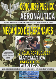 Apostila Impressa Concurso Pblico Aeronutica - 2020 Mecnico de Aeronaves