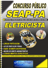Apostila Impressa Concurso SEAP - PA 2021 Elestricista