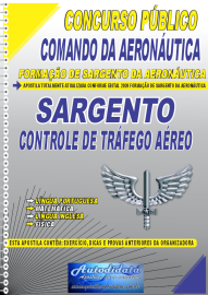 Apostila Impressa Concurso Aeronutica do Brasil 2024 Sargento de Controle de Trfego Areo