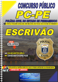 Apostila Digital Concurso Polcia Civil - PE 2024 Escrivo