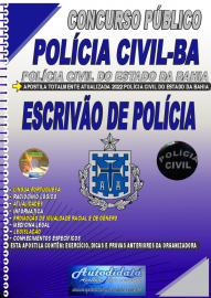 Apostila Impressa Concurso Polícia Civil - BA 2022 Escrivão