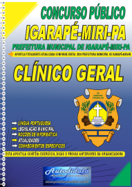 Apostila Impressa Concurso Igarap-Miri - PA 2024 Mdico Clnico Geral
