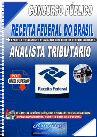 Apostila Digital Concurso Receita Federal do Brasil 2022 Analista Tributário