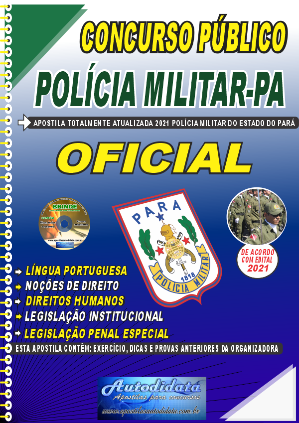 Apostila Pm Ba - Oficiais Cfo Pm Ba Polícia Militar Da Bahia - Solução  Cursos e Concursos