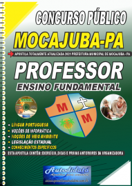 Apostila Impressa Concurso Prefeitura de Mocajuba - PA 2021 Professor de Ensino Fundamental