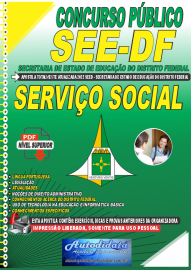 Apostila Digital Concurso SEE-DF 2022 Servio Social