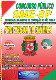 Apostila Digital Concurso SME - SP 2022 Professor de Qumica