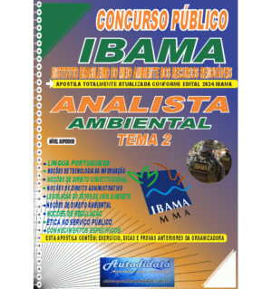 Apostila concurso IBAMA 2024 Analista Ambiental Tema 2