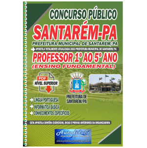 Apostila digital concurso de Santarém-PA 2023 – Fundamental 1º ao 5º