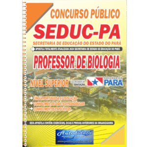 Apostila concurso SEDUC – PA 2026 Professor de Biologia