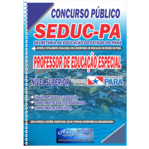 Apostila Concurso SEDUC – PA 2025  Professor de Educação Especial