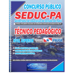 Apostila Concurso público SEDUC – PA 2025 Técnico Pedagógico